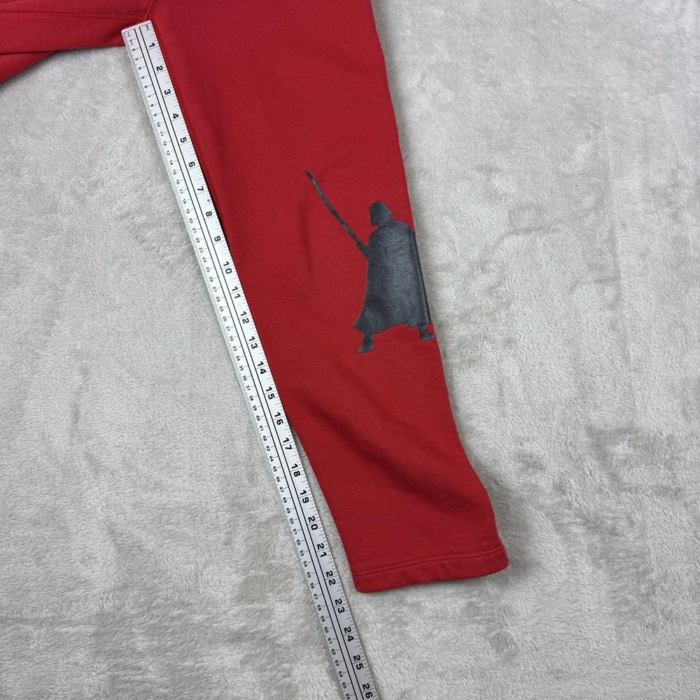 Gap Star Wars Sweatpants Kids 10-11 Red Darth Vader Graphic Fleece Jogger